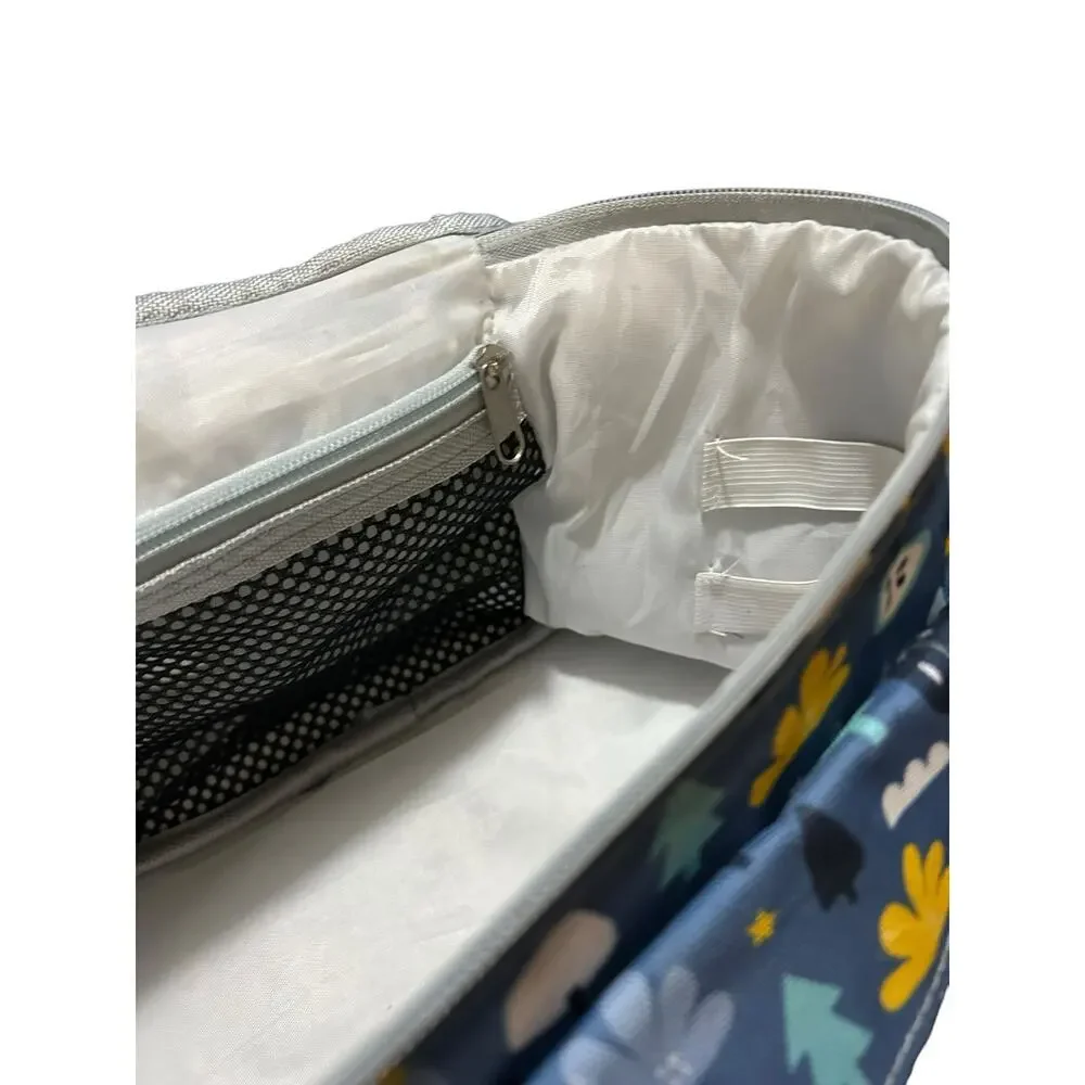Adjustable Stroller Bag/organizer, multi pocket, owl themed